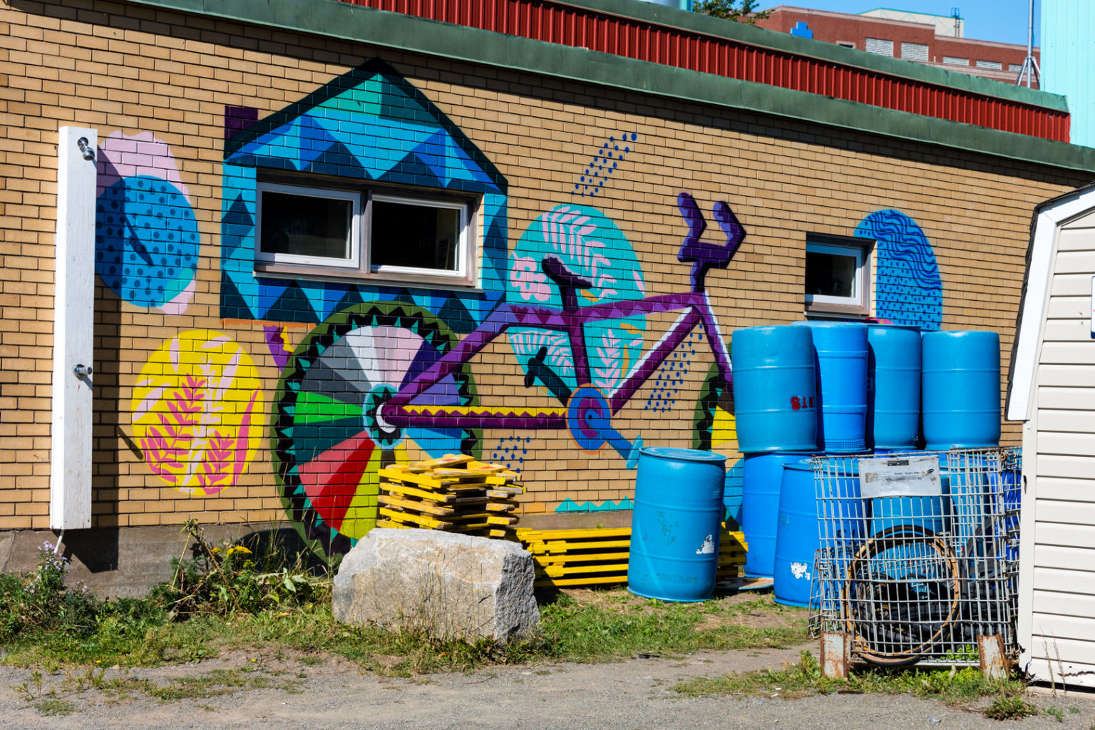 Street Art à Moncton au NouveauBrunswick Les petits voyages de Sarah